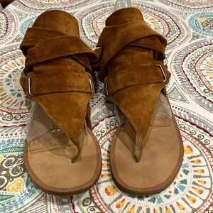 Rag & Bone Mara Suede Leather Sandals size 37.5 (7.5 US) women’s